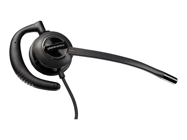 Poly EncorePro 530 - 500 series hodesett i øret kablet Quick Disco...