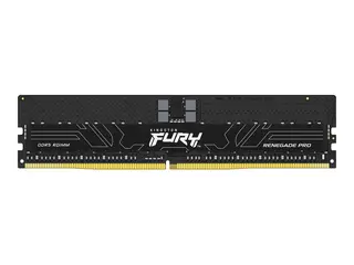Kingston FURY Renegade Pro - DDR5 - modul 32 GB - DIMM 288-pin - 5600 MHz / PC5-44800 - CL28 - 1.35 V - registrert - on-die ECC - svart