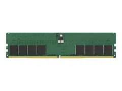 Kingston ValueRAM - DDR5 - modul - 32 GB DIMM 288-pin - 5600 MT/s / PC5-44800 - CL46 - 1.1 V - ikke-bufret - on-die ECC