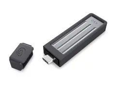 Seagate Ultra Compact STMX2000400 SSD - 2 TB - ekstern (bærbar) - USB 3.2 Gen 2 (USB-C kontakt) - mørk grå - med Seagate Rescue Data Recovery