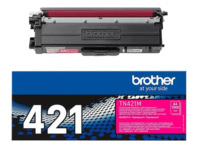 Brother TN421M - Magenta - original - tonerpatron - for Brother DC...