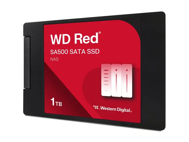 WD Red SA500 WDS100T1R0A - SSD 1 TB intern 2.5" SATA 6Gb/s