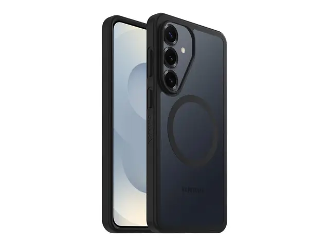 OtterBox React Series - Baksidedeksel for mobiltelefon svart kryst...