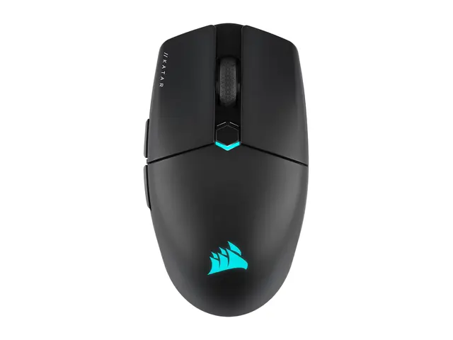 CORSAIR Gaming KATAR ELITE - Mus optisk 6 knapper trådløs, kablet ...