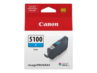 Canon PFI-5100 C - 14.4 ml - cyan - original hengeboks - blekkbeholder - for imagePROGRAF PRO-310