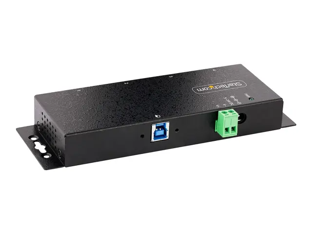 StarTech.com 4-Port Industrial USB 3.0 5Gbps Hub, Rugged Hub w/15k...