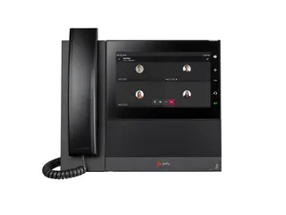 HP Poly CCX 600 - For Microsoft Teams VoIP-telefon med anrops-ID/samtale venter - SIP, RTP, RTCP - 24 linjer - svart