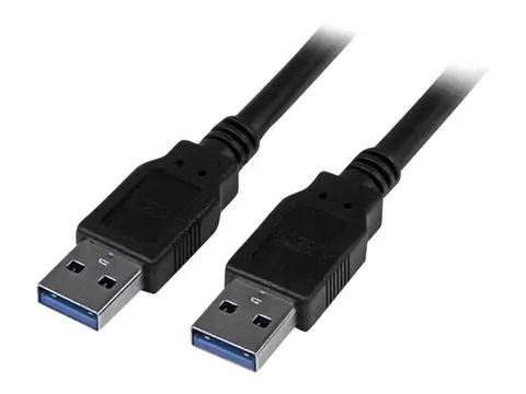 StarTech 3m 10 ft USB 3.0 Cable - A to A M/M - Long USB 3.0 Cable - USB 3.1 Gen 1 (5 Gbps) (USB3SAA3MBK) - USB-kabel - USB-type A til USB-type A - 3 m