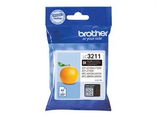 Brother LC3211BK - Svart - original - blekkpatron for Brother DCP-J572DW, DCP-J772DW, DCP-J774DW, MFC-J890DN, MFC-J890DW, MFC-J890DWN