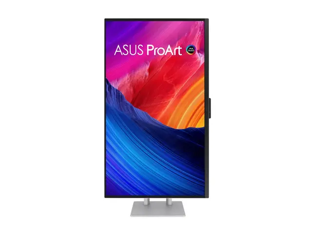 ASUS ProArt PA27UCDMR - OLED-skjerm - 27" (26.5" synlig) 3840 x 2160 4K @ 240 Hz - 1000 cd/m² - 1500000:1 - HDR10 - 0.1 ms - Thunderbolt 4, HDMI, DisplayPort - høyttalere - sølv 