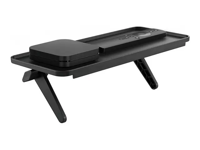 Neomounts AWL28-220BL1 - Hylle for medieboks svart på flatpanel