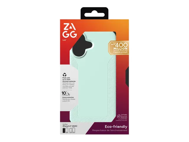 ZAGG Luxe Snap - Baksidedeksel for mobiltelefon MagSafe-samsvar ro...