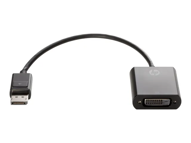 HP DisplayPort to DVI-D Adapter - DisplayPort-adapter enkeltlenke ...