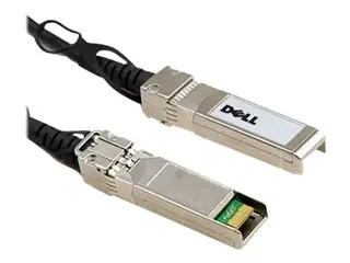 Dell - Direkte 100GBase-koblingskabel QSFP28 til QSFP28 - 5 m - fiberoptisk - aktiv - for Networking S6100; PowerEdge C6420, R640, R740; PowerSwitch S4112, S5212; Networking Z9100