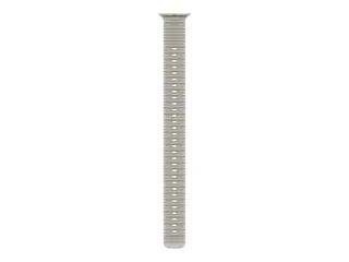 Apple - Klokkerem forlengelse for smart armbåndsur 49 mm, naturlig titanfinish - 130 - 250 mm - translucentgrå