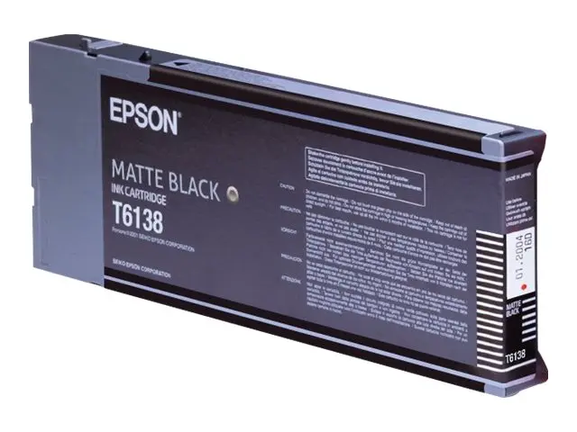 Epson T6138 - 110 ml - matt svart - original - blekkpatron - for S...