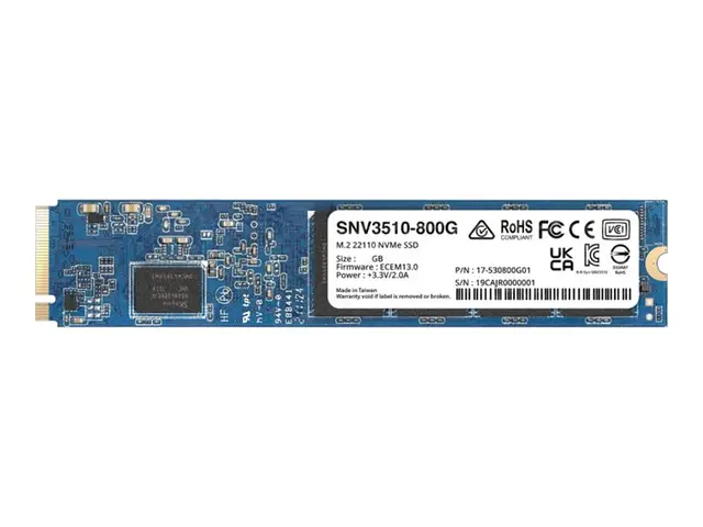 Synology SNV3510-400G - SSD 400 GB intern M.2 22110 PCIe 3.0 x4 (N...