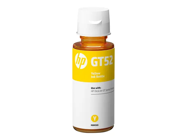 HP GT52 - Gul original blekkrefill for Deskjet GT 58XX; Ink Tank 1...