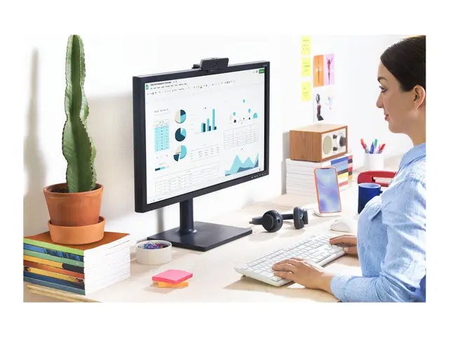 Logitech MK295 Silent - Tastatur- og mussett - trådløs - 2.4 GHz -...