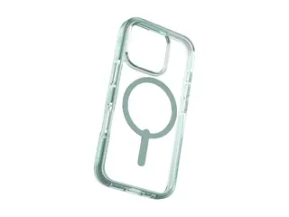 Zagg Santa Cruz Snap - Baksidedeksel for mobiltelefon MagSafe-samsvar - grafen - grønn - for Apple iPhone 16 Pro