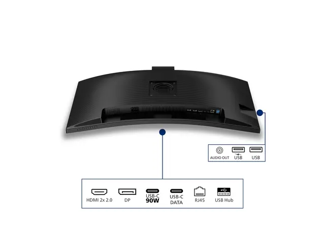 Philips 34B2U3600CH - 3000 Series LED-skjerm kurvet 34" 3440 x 144...