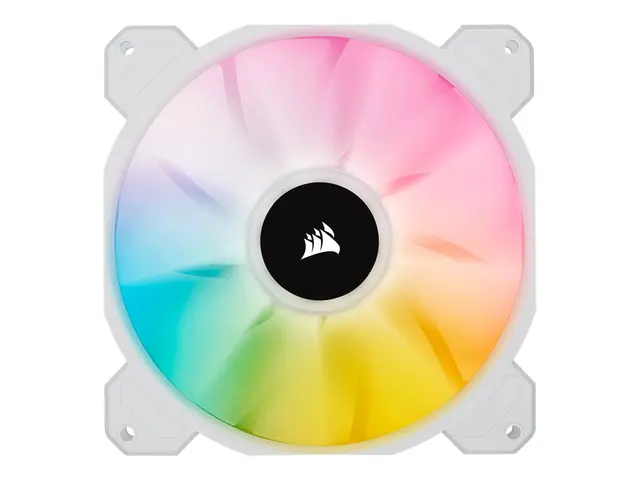 CORSAIR iCUE SP140 RGB ELITE - Kabinettvifte - 140 mm - hvit (en p...