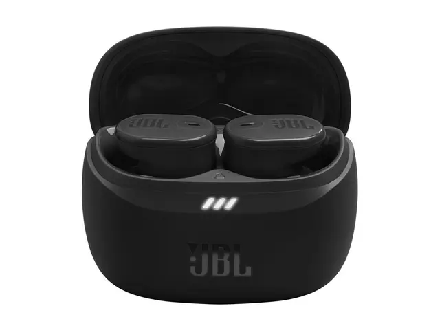 JBL TUNE Buds 2 - True wireless-hodetelefoner med mikrofon i øret - Bluetooth - aktiv støydemping - svart 