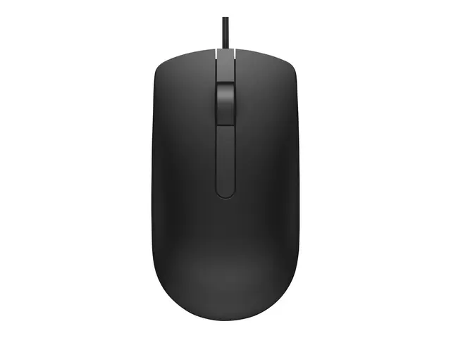 Dell MS116 - Mus optisk 2 knapper kablet USB svart løsvekt