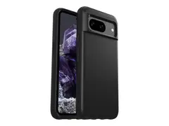 OtterBox Symmetry Series - Baksidedeksel for mobiltelefon polykarbonat, syntetisk gummi - svart - for Google Pixel 8