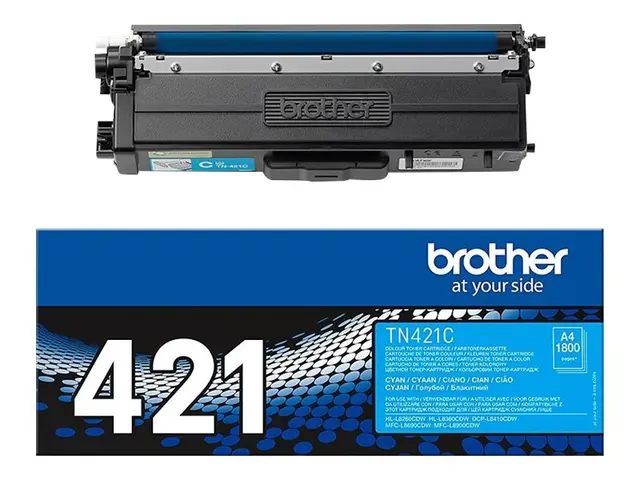 Brother TN421C - Cyan - original - tonerpatron - for Brother DCP-L...