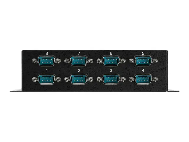 StarTech.com 8 Port USB to Serial RS232 Adapter - Wall Mount - Din...