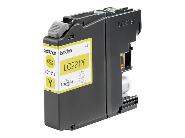 Brother LC221Y - Gul original blekkpatron for DCP-J562DW