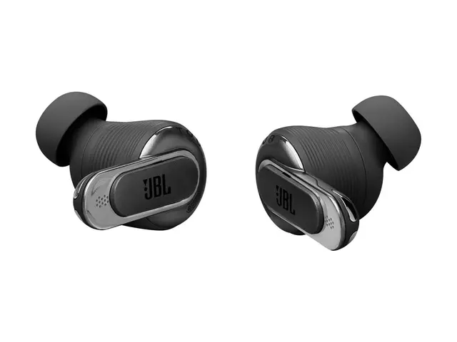 JBL Tour Pro 3 - True wireless-hodetelefoner med mikrofon i øret - Bluetooth - aktiv støydemping - svart - Zoom Certified 
