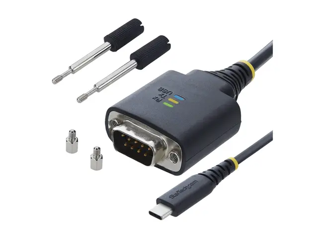 StarTech - USB-C / serial cable - USB-C (hann) til DB-9 (hann) skr...