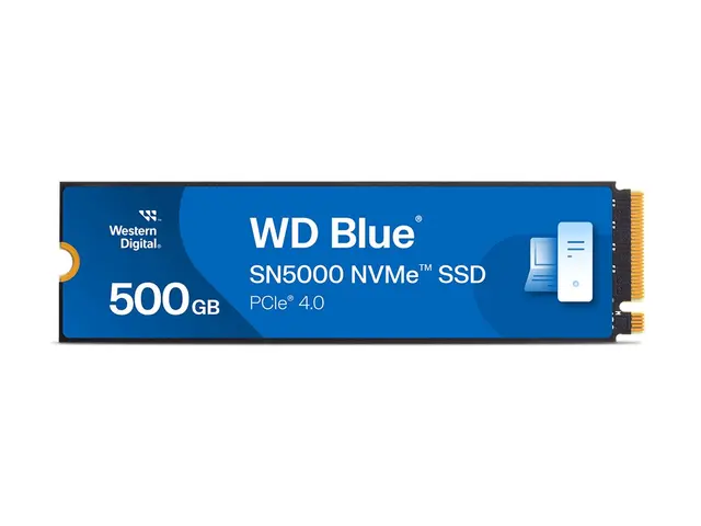 WD Blue SN5000 WDS500G4B0E - SSD 500 GB intern M.2 2280 PCIe 4.0 x...