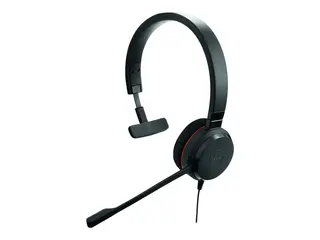 Jabra Evolve 30 II MS Mono - Hodesett on-ear - kablet - USB-C, USB-A - lydisolerende - Certified for Microsoft Teams