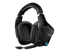 Logitech Gaming Headset G935 - Hodesett 7,1-kanals - full st&#248;rrelse - 2,4 GHz - tr&#229;dl&#248;s - 3,5 mm jakk - svart, bl&#229;