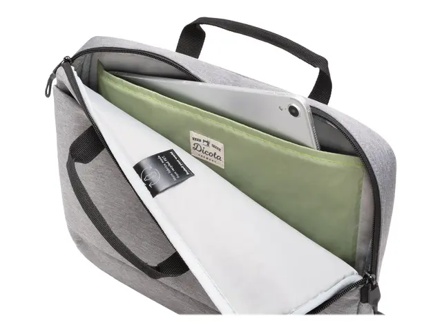 DICOTA Eco Motion - Notebookbæreveske 10" 11.6" lysegrå