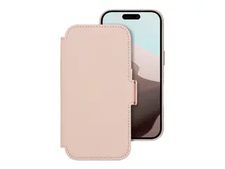 dbramante1928 Lynge - Lommebok for mobiltelefon MagSafe-samsvar - rosa sand - for Apple iPhone 17