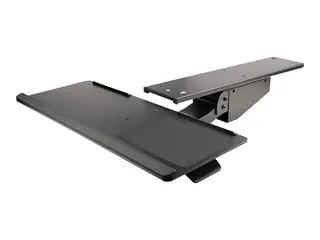 STARTECH.COM Under Desk Keyboard Tray - Ergonomic Adjustable Computer Keyboar
