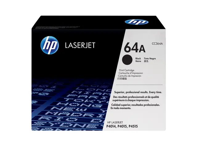 HP 64A - Svart - original - LaserJet - tonerpatron (CC364A) - for ...