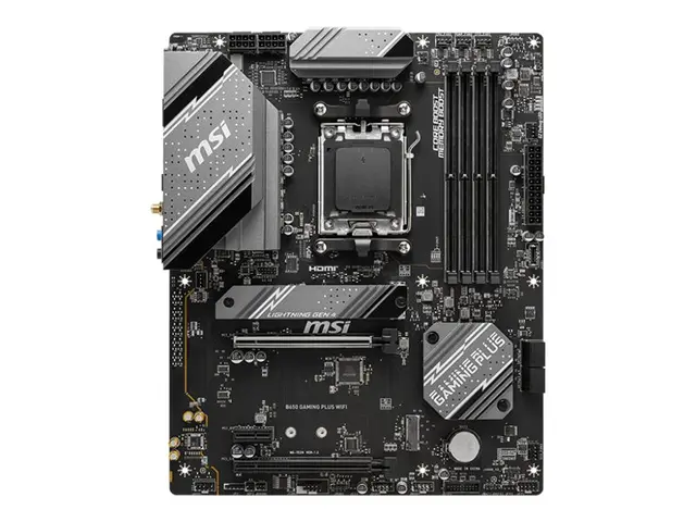 MSI B650 GAMING PLUS WIFI - Hovedkort ATX Socket AM5 AMD Chipset U...