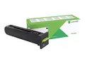 Lexmark - Extra High Capacity - svart original - tonerpatron LCCP, Lexmark Corporate - for Lexmark CS820, CX820, CX825, CX860