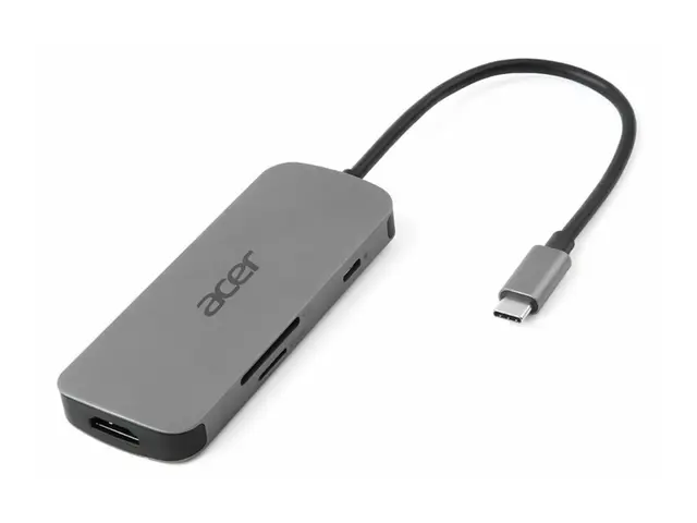 Acer 7-In-1 Type-C Dongle - dokkingstasjon USB-C HDMI