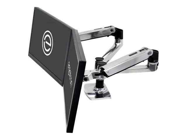 Ergotron LX Dual Side-by-Side Arm monteringssett - Konstant kraftt...