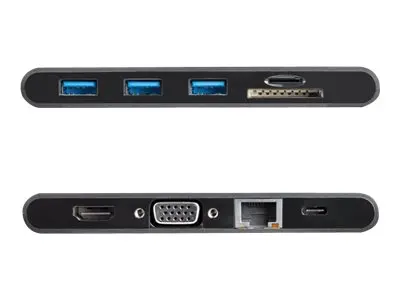 Startech USB C Multiport Adapter, Type-C Mini Dock with HDMI 4K or...