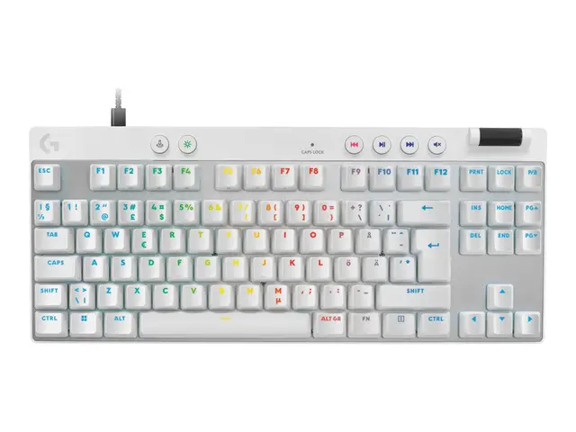 Logitech G PRO X RAPID - Tastatur TKL bakgrunnsbelyst USB QWERTY N...
