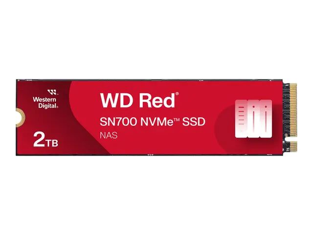 WD Red SN700 WDS200T1R0C - SSD 2 TB intern M.2 2280 PCIe 3.0 x4 (N...