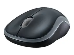 Logitech M185 - Mus - optisk - trådløs 2.4 GHz - USB trådløs mottaker - grå