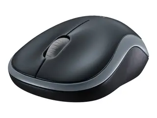 Logitech M185 - Mus - optisk - tr&#229;dl&#248;s 2.4 GHz - USB tr&#229;dl&#248;s mottaker - gr&#229;